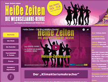 Tablet Screenshot of heisse-zeiten.com